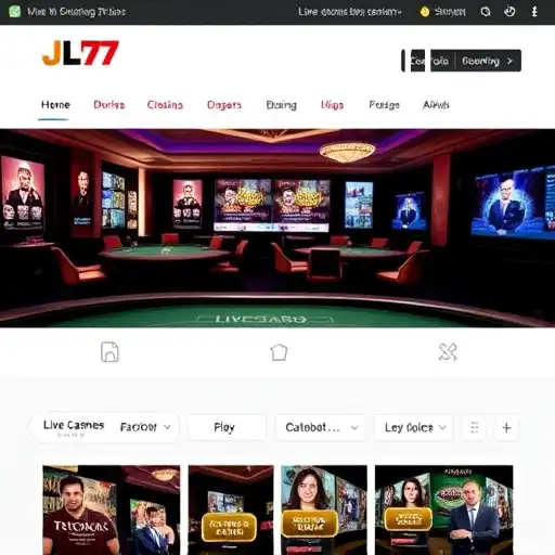 Exploring the World of Live Casino: The JL77 Phenomenon